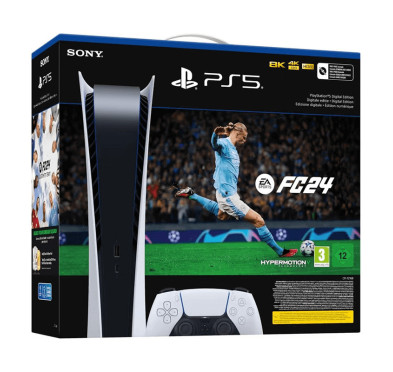 Console SONY PS5 Digital edition + EA SPORTS FC 24