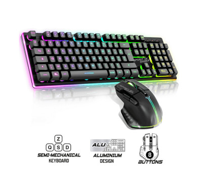 SOG CLAVIER MECANIQUE XPERT K600 LED REGB SPIRIT OF GAMER - Tunisie