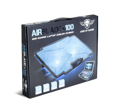 Refroidisseur pour pc portable de 15.6" SOG Airblade 100 Bleu