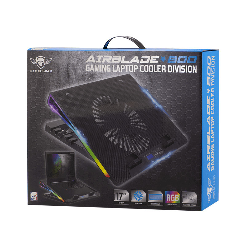 Refroidisseur pc portable Spirit of gamer Airblade 800 Refroidisseur pc portable Spirit of gamer Airblade 800