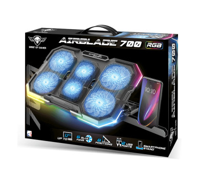Refroidisseur pc portable 17" SOG Airblade 700 RGB
