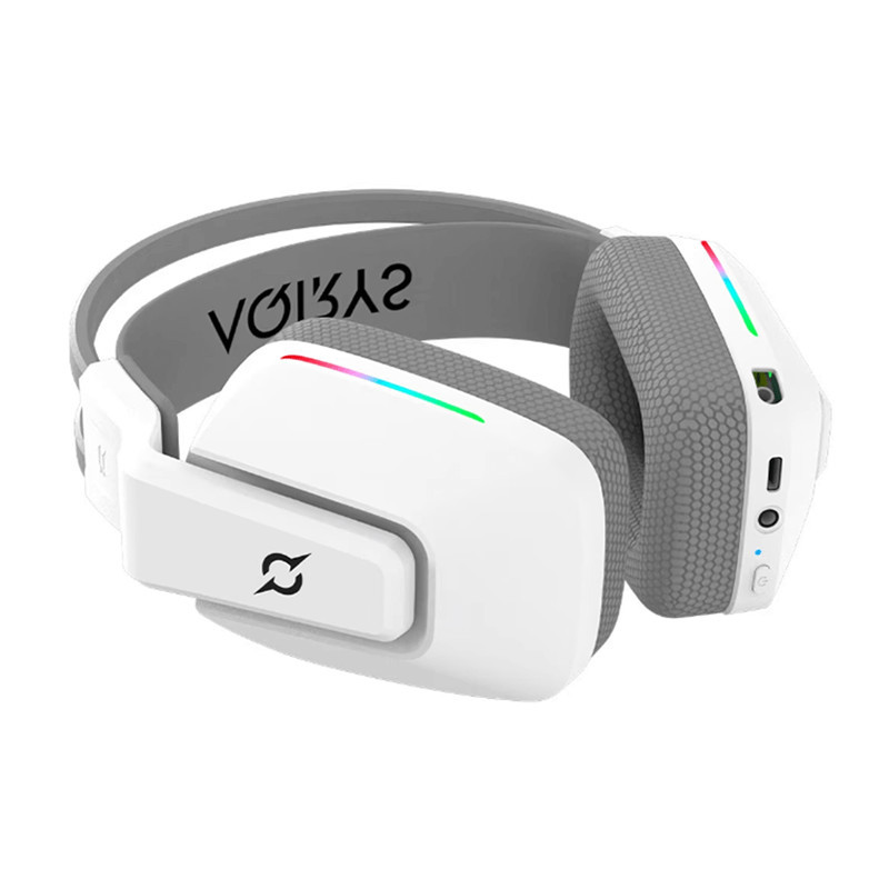 Casque Gamer Sans Fil AQIRYS ALYA stéréo 3D -Blanc Casque Gamer Sans Fil AQIRYS ALYA stéréo 3D -Blanc