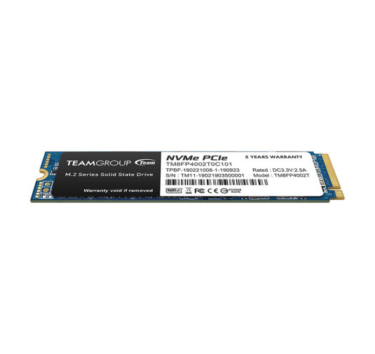 Disque Dur Interne SSD M.2 TeamGroup MP34 M.2 2280 SATA  -2 To