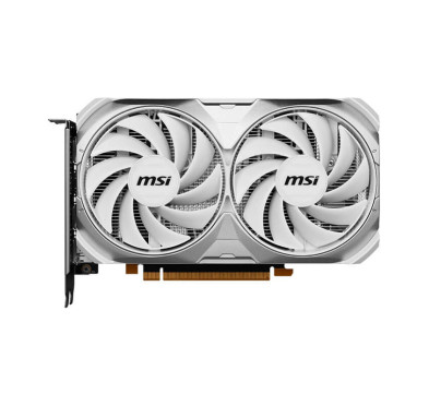 Carte graphique MSI GeForce RTX 4060 Ventus 2X Blanc OC - 8Go GDDR6