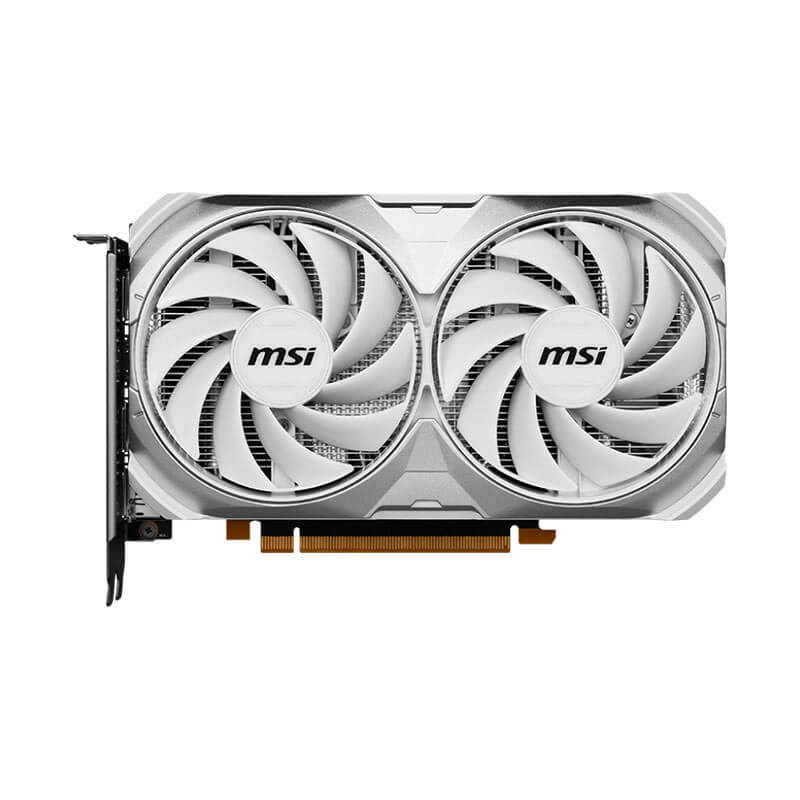 Carte graphique MSI GeForce RTX 4060 Ventus 2X Blanc OC - 8Go GDDR6 Carte graphique MSI GeForce RTX 4060 Ventus 2X Blanc OC - 8Go GDDR6
