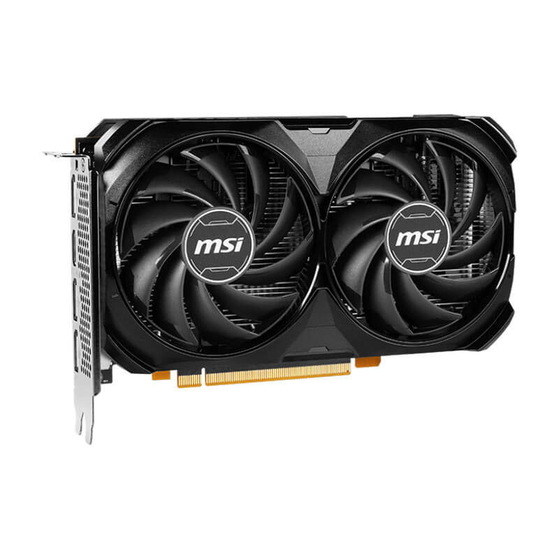 Carte graphique MSI GeForce RTX 4060 Ventus 2X Black OC - 8Go GDDR6 Carte graphique MSI GeForce RTX 4060 Ventus 2X Black OC - 8Go GDDR6
