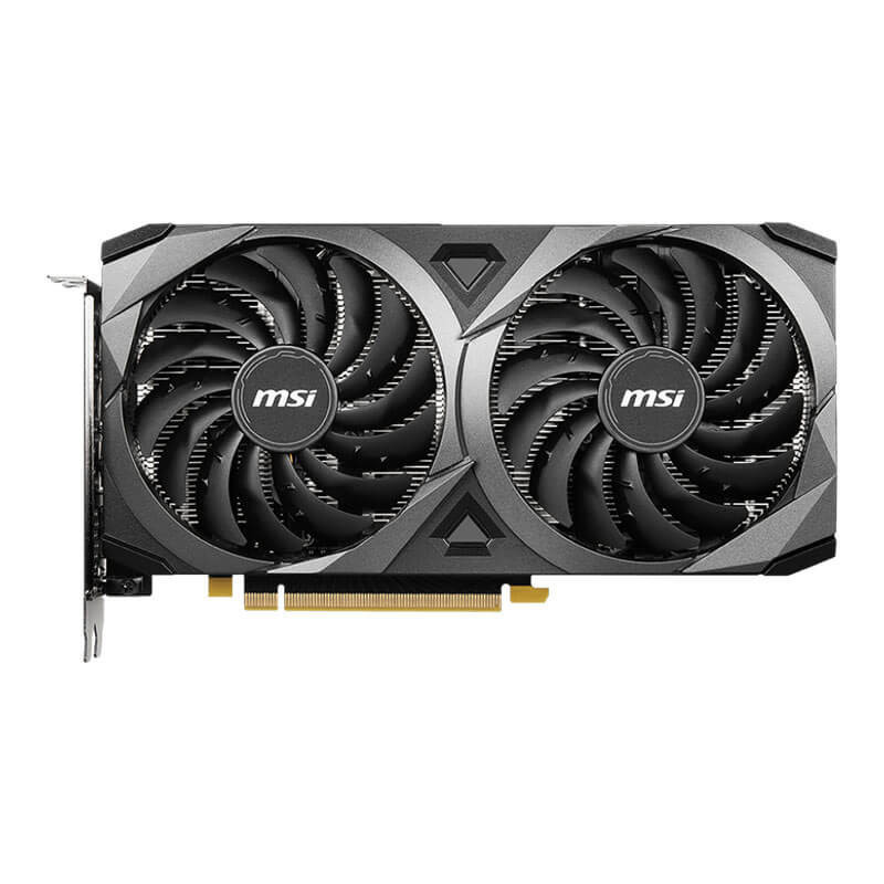 Carte graphique MSI GeForce RTX 3060 VENTUS 2X OC - 12Go GDDR6 Carte graphique MSI GeForce RTX 3060 VENTUS 2X OC - 12Go GDDR6