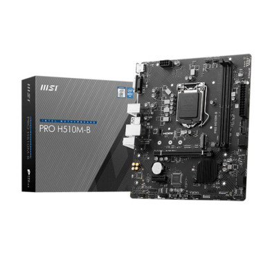 Carte Mère MSI PRO H510M-B - intel 10è - DDR4 - LGA 1200