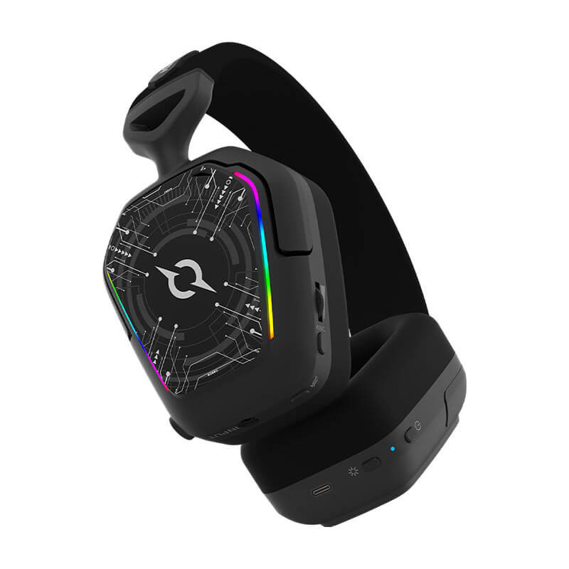 Casque Gamer Sans Fil AQIRYS ALNAIR stéréo 3D -Noir Casque Gamer Sans Fil AQIRYS ALNAIR stéréo 3D -Noir