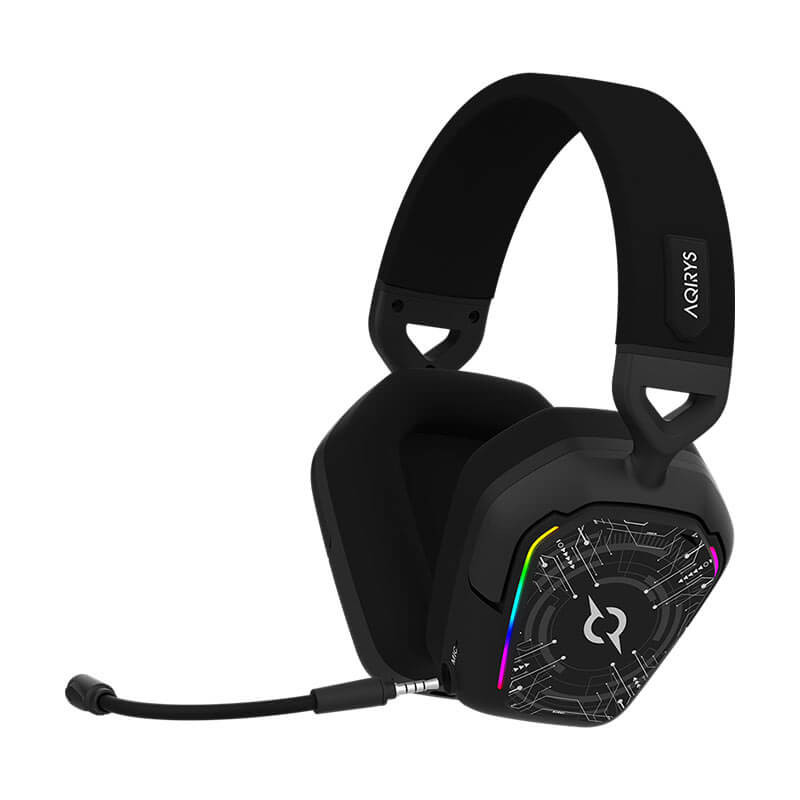 Casque Gamer Sans Fil AQIRYS ALNAIR stéréo 3D -Noir