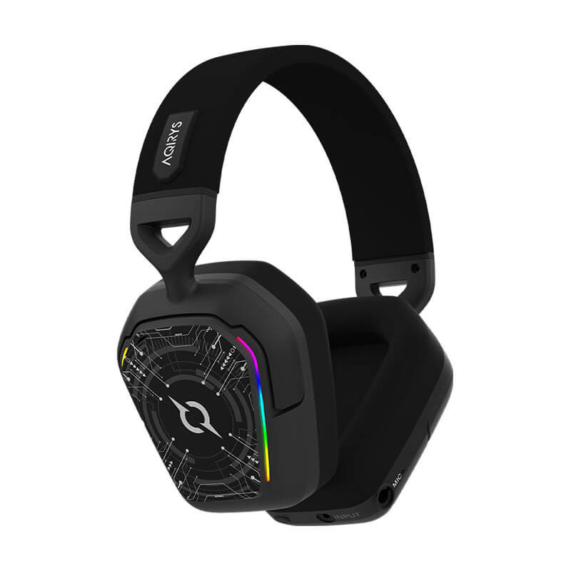 Casque Gamer Sans Fil AQIRYS ALNAIR stéréo 3D -Noir Casque Gamer Sans Fil AQIRYS ALNAIR stéréo 3D -Noir