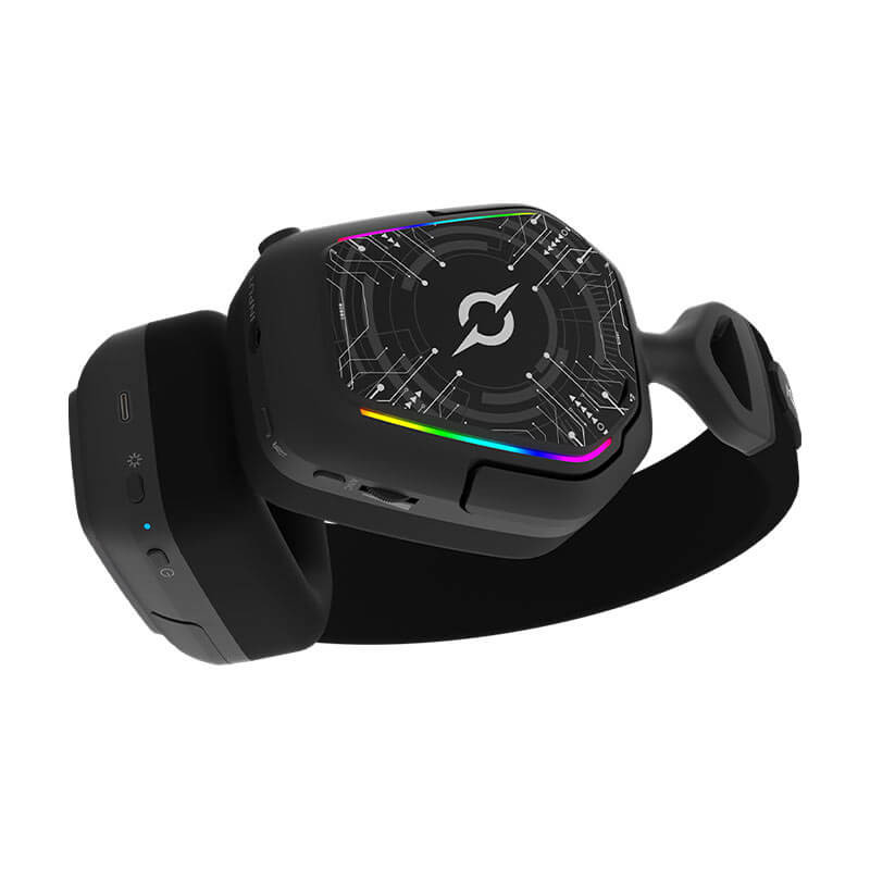 Casque Gamer Sans Fil AQIRYS ALNAIR stéréo 3D -Noir Casque Gamer Sans Fil AQIRYS ALNAIR stéréo 3D -Noir