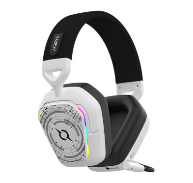 Casque Gamer Sans Fil AQIRYS ALNAIR stéréo 3D -Blanc