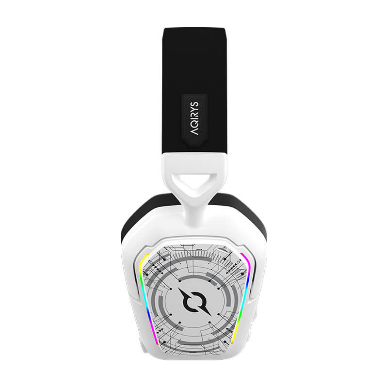 Casque Gamer Sans Fil AQIRYS ALNAIR stéréo 3D -Blanc Casque Gamer Sans Fil AQIRYS ALNAIR stéréo 3D -Blanc