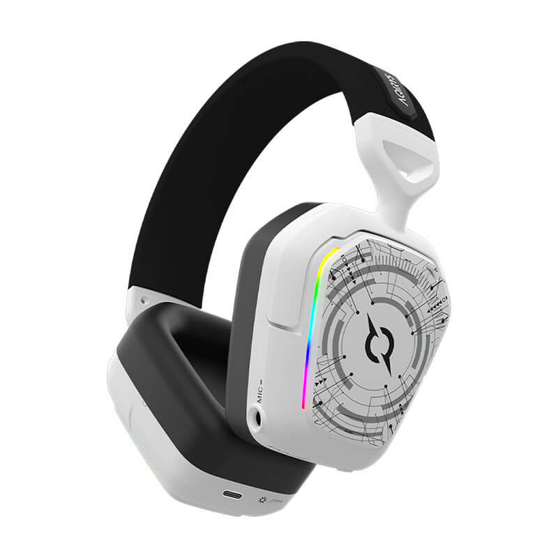 Casque Gamer Sans Fil AQIRYS ALNAIR stéréo 3D -Blanc Casque Gamer Sans Fil AQIRYS ALNAIR stéréo 3D -Blanc