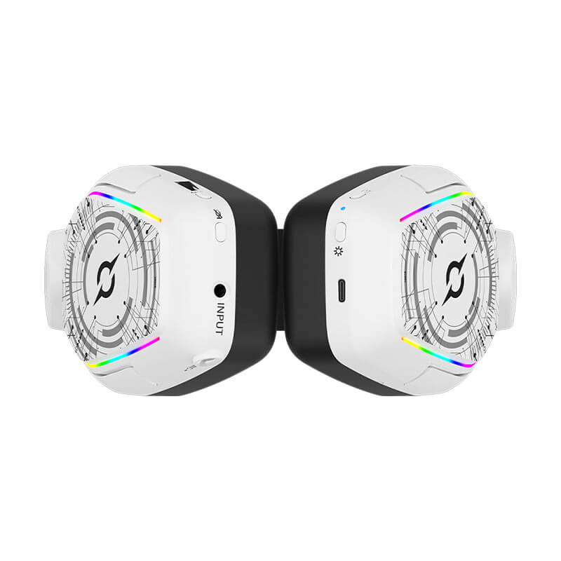 Casque Gamer Sans Fil AQIRYS ALNAIR stéréo 3D -Blanc Casque Gamer Sans Fil AQIRYS ALNAIR stéréo 3D -Blanc