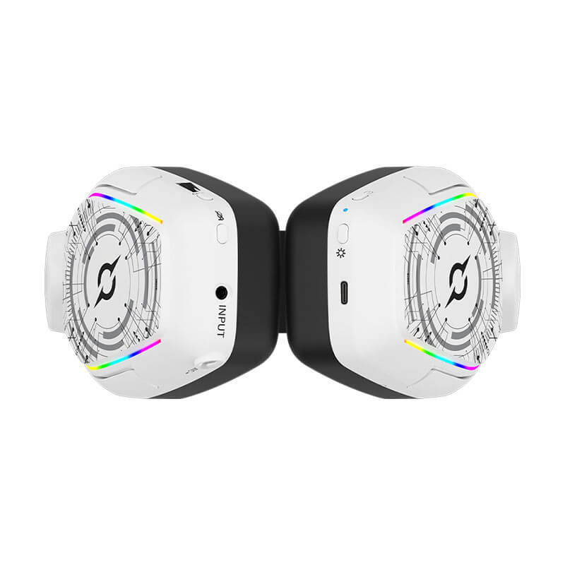 Casque Gamer Sans Fil AQIRYS ALNAIR stéréo 3D -Blanc