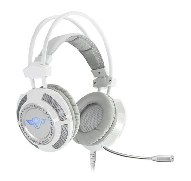 Casque Gaming Spirit of Gamer Elite-H70 - son surround 7.1 virtuel - Blanc