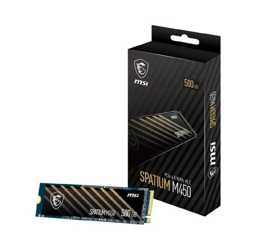 Disque dur interne SSD SPATIUM M450 PCIe 4.0 NVMe M.2 - 500G