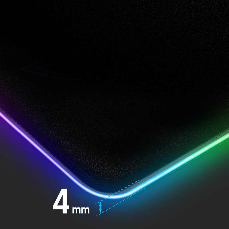 Tapis Souris Gamer SPIRIT OF GAMER DARKSULL XXL RGB