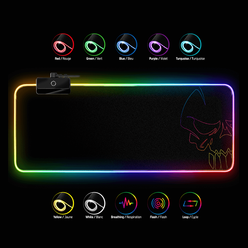 Tapis Souris Tunisie | SPIRIT OF GAMER DARKSULL XXL RGB