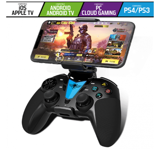 Manette Sans Fil - Spirit Of Gamer PREDATOR pour Smartphone + Support inclu