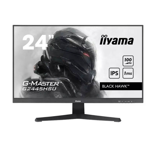 Ecran Gamer iiyama Black Hawk G-MASTER G2445HSU-B1 24" FHD, 100Hz, 1ms