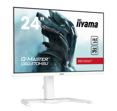 Ecran Gamer iiyama G-MASTER Red Eagle 24" Fast IPS IGZO, FHD, 0.8 ms, 165Hz -White