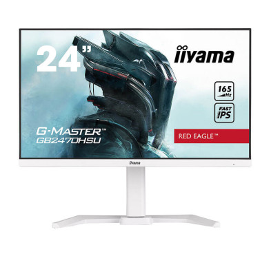 Ecran Gamer iiyama G-MASTER Red Eagle 24" Fast IPS IGZO, FHD, 0.8 ms, 165Hz -White