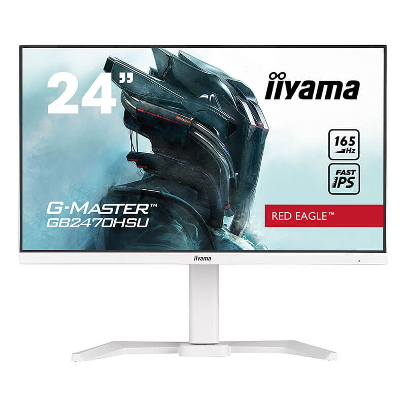 Ecran Gamer iiyama G-MASTER Red Eagle 24" Fast IPS IGZO, FHD, 0.8 ms, 165Hz -White