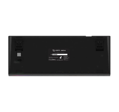 Clavier Gamer Mécanique AQIRYS Libertas, 100% Anti-ghosting, Dual Wireless