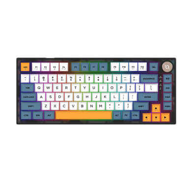 Clavier Gamer Mécanique AQIRYS Libertas, 100% Anti-ghosting, Dual Wireless