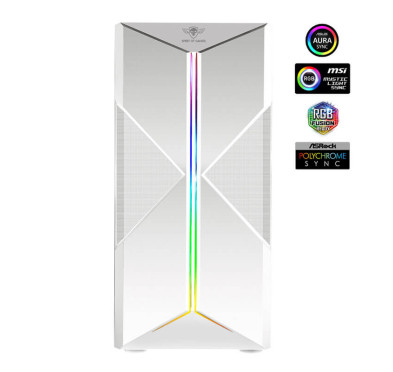 Boitier Spirit of Gamer CLONE 3 ARTIC, Moyen tour, ATX, White