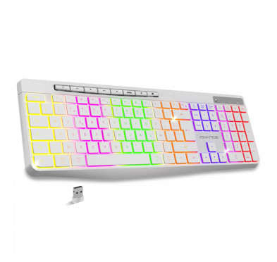 Clavier Gamer membrane sans fil Advance CLA-310WT - Antighosting
