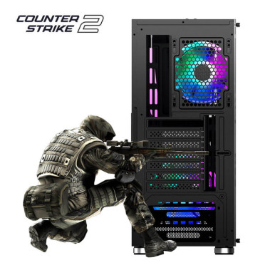 Pc Gamer CS 2 (Recommended), I3-13ème, RTX 3050 VENTUS 2X XS, 16Go, 512G SSD