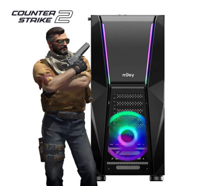 Pc Gamer CS 2 (Recommended), I3-13ème, RTX 3050 VENTUS 2X XS, 16Go, 512G SSD