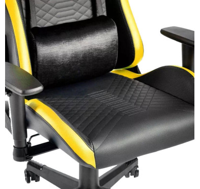 Chaise Gamer MARS GAMING MGC-PRO BY - Black & Yellow