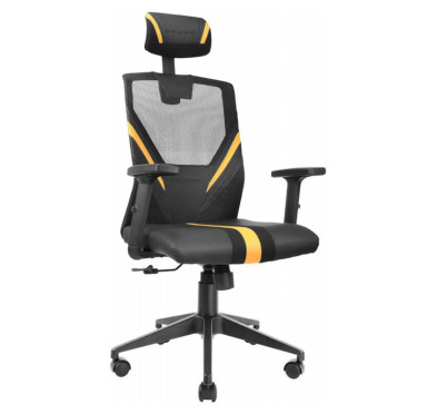 Chaise Gamer MARS GAMING MGC-ERGO - Black & Yellow