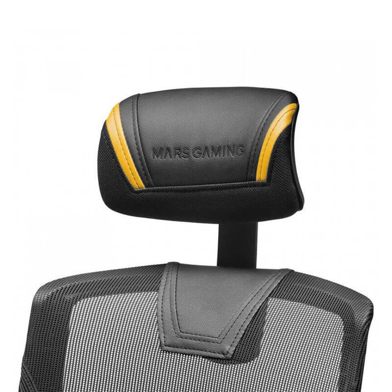 Chaise Gamer MARS GAMING MGC-ERGO - Black & Yellow