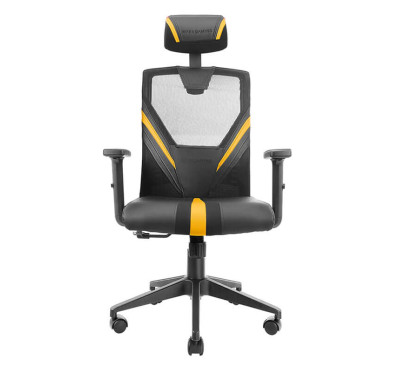 Chaise Gamer MARS GAMING MGC-ERGO - Black & Yellow
