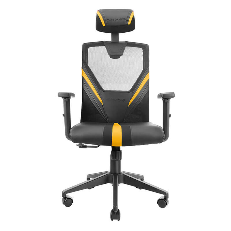 Chaise Gamer MARS GAMING MGC-ERGO - Black & Yellow