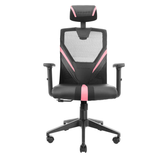 Chaise Gaming MARS GAMING MGC-ERGO BPK - Black & Pink