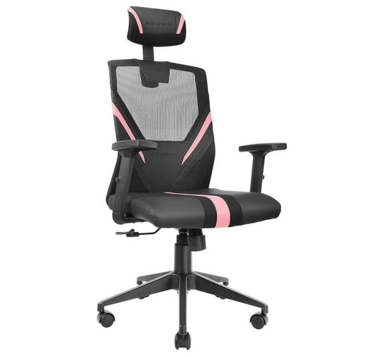 Chaise Gaming MARS GAMING MGC-ERGO BPK - Black & Pink