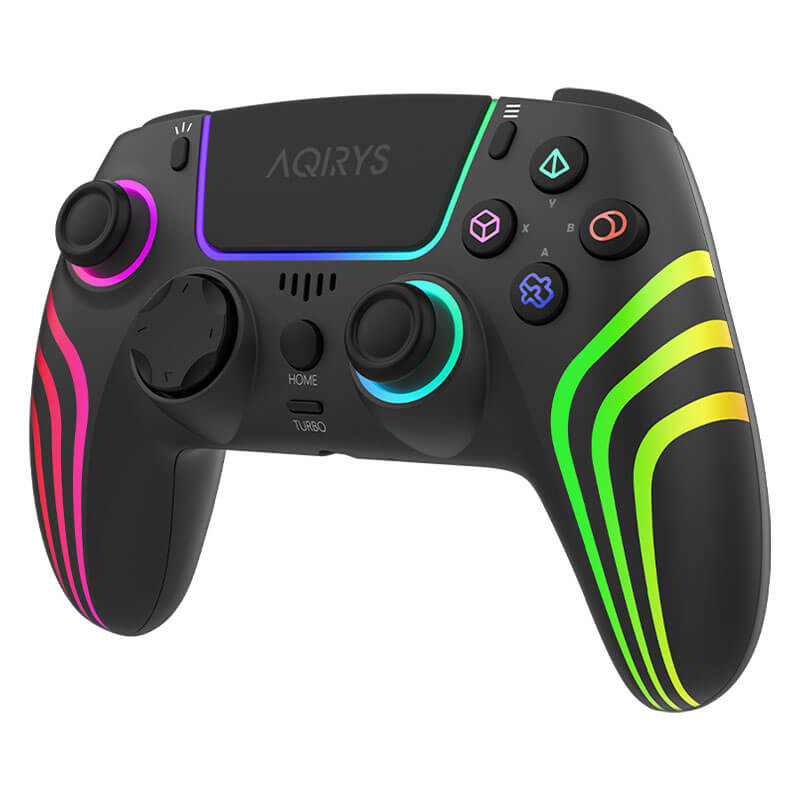 Manette de jeu sans fil AQIRYS THEMIS - Black RGB