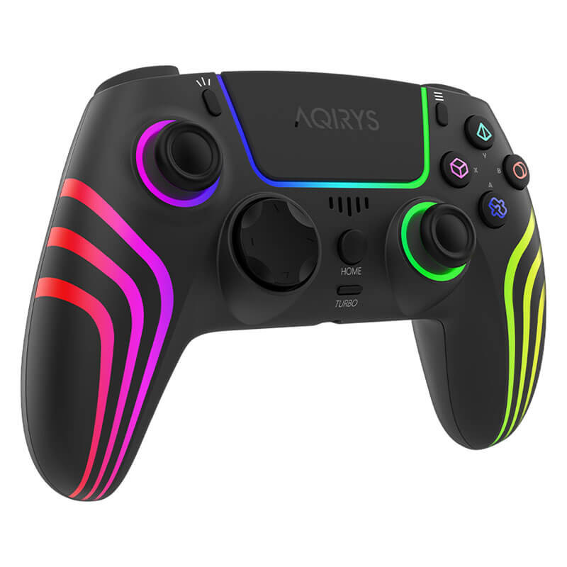 Manette de jeu sans fil AQIRYS THEMIS - Black RGB