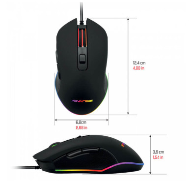 Souris Gamer ADVANCE GTA 210 - 2400 dpi