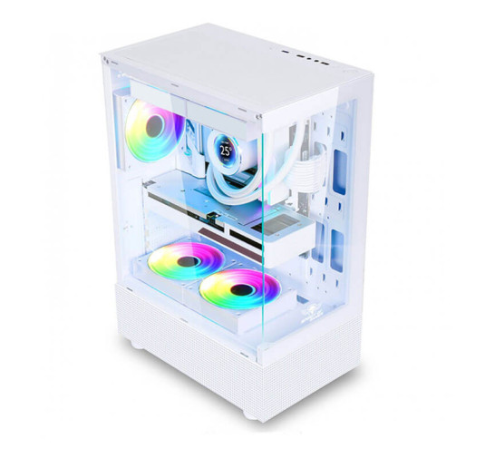 Boitier Spirit of Gamer SPECTRA ARTIC, ARGB, Moyen tour, ATX, White