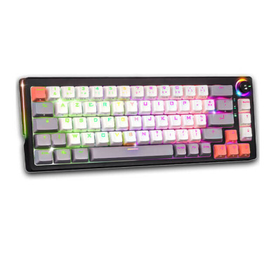 Clavier Gamer Mécanique SOG K600, tri-mode, RGB, Anti-Ghosting, Black