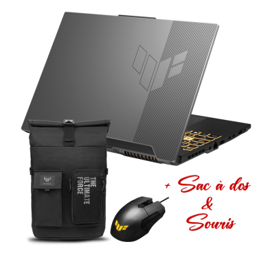 Pc Gamer Asus Tuf F15 FX507ZC4-HN271W, i5-12è, 16Go, 512Go SSD, RTX 3050 -15.6"FHD