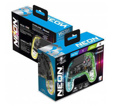 Manette Sans Fil Spirit Of Gamer NEON Bluetooth - RGB 10 modes